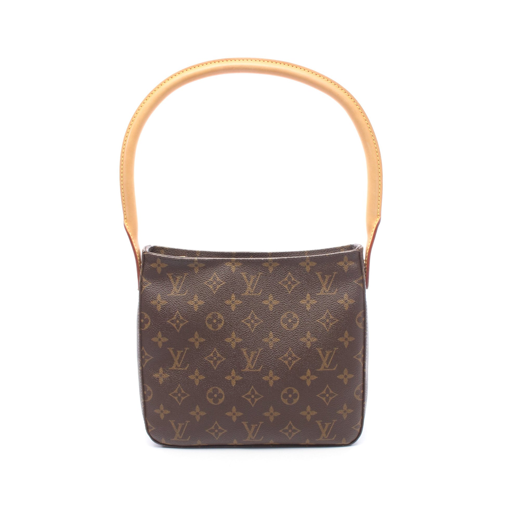 ルーピングMM モノグラム ショルダーバッグ PVC レザー ブラウン ルイヴィトン バッグ LOUIS VUITTON