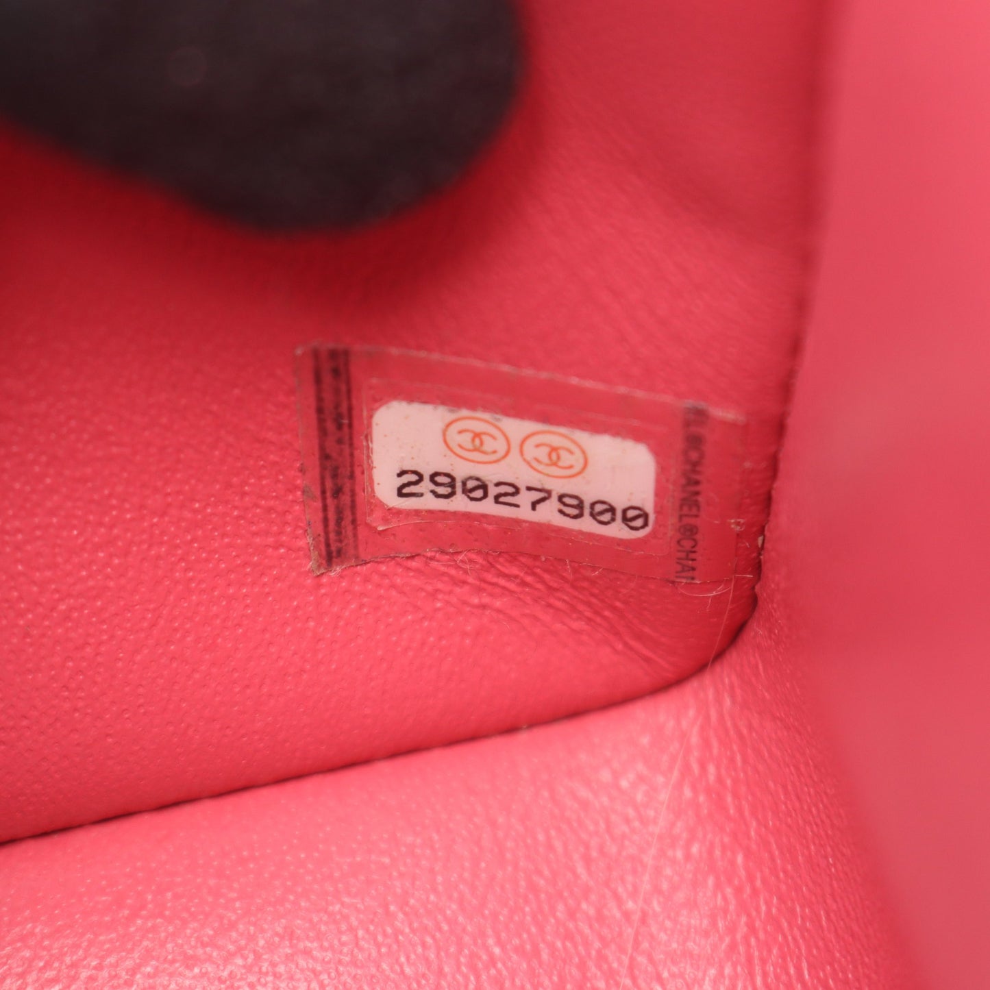 ミニマトラッセ チェーンショルダーバッグ ラムスキン ピンク シルバー金具 シャネル