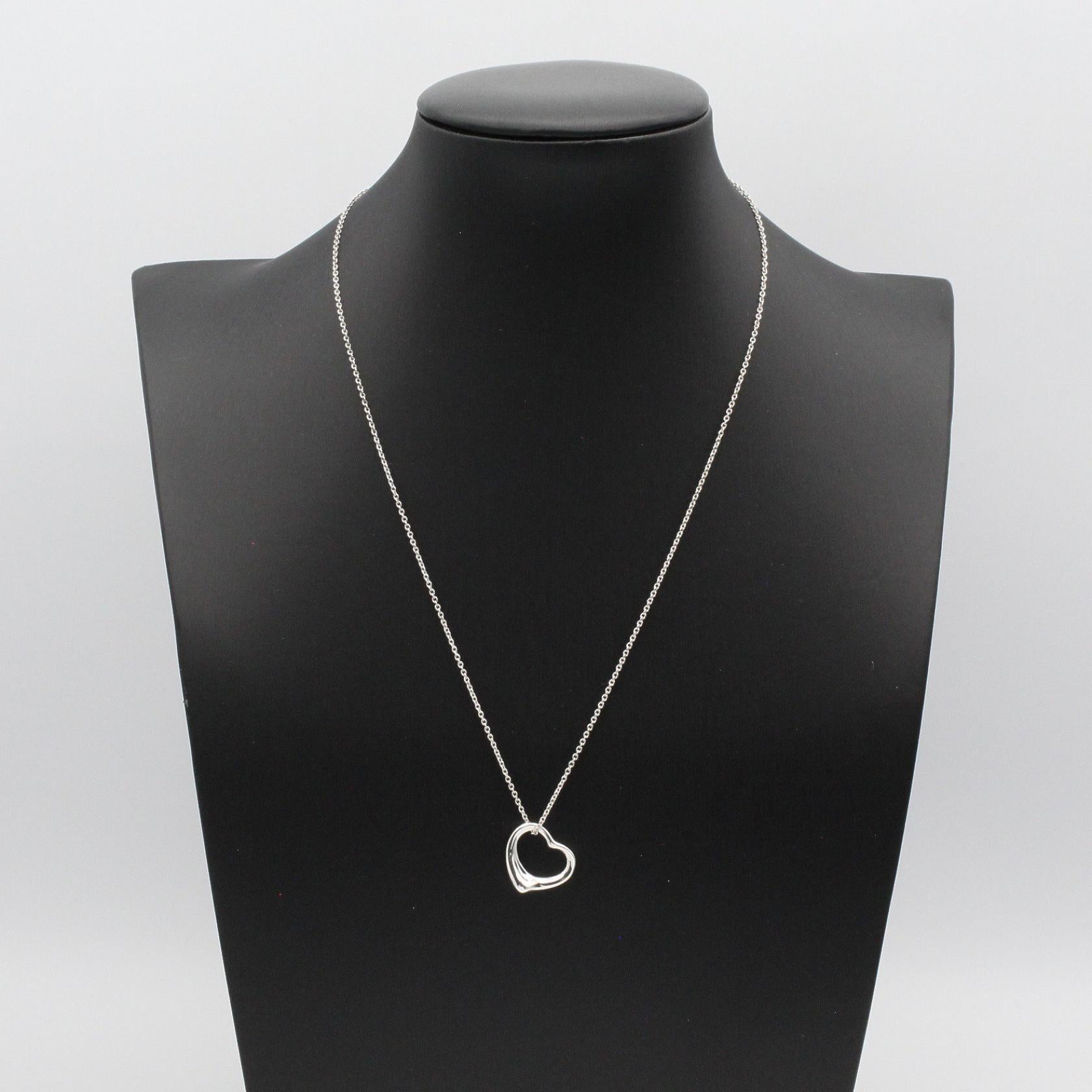 オープンハートネックレス ネックレス SV925 シルバー ティファニー アクセサリー TIFFANY & Co.