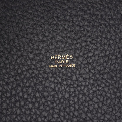 ピコタンロックPM キャバン ハンドバッグ トリヨンクレマンス ダークネイビー ゴールド金具 K刻印 エルメス