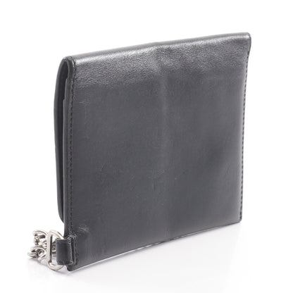 バイカー チェーンウォレット 財布 レザー ブラック セリーヌ 財布・小物 CELINE