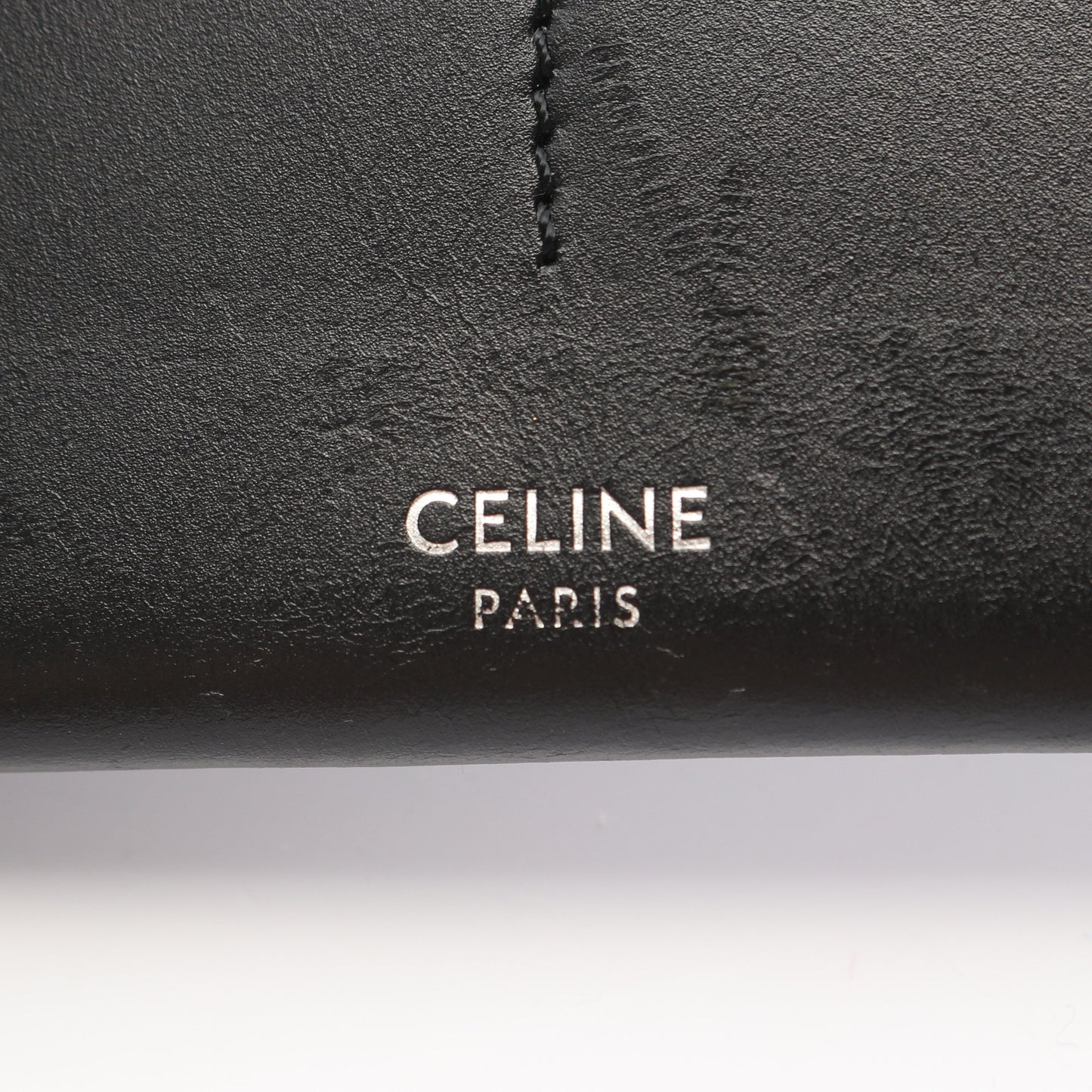 バイカー チェーンウォレット 財布 レザー ブラック セリーヌ 財布・小物 CELINE