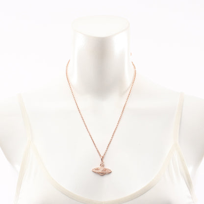 MINI BAS RELIEF ネックレス GP ラインストーン ピンクゴールド ヴィヴィアンウエストウッド アクセサリー Vivienne Westwood