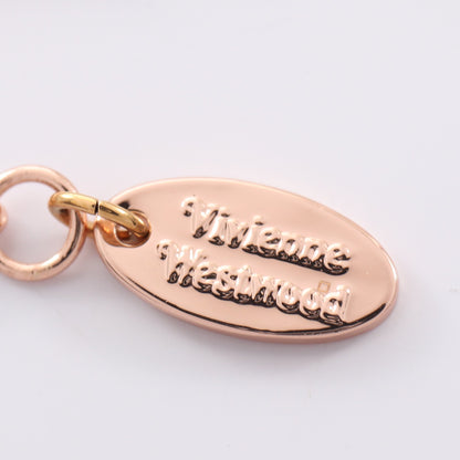 MINI BAS RELIEF ネックレス GP ラインストーン ピンクゴールド ヴィヴィアンウエストウッド アクセサリー Vivienne Westwood
