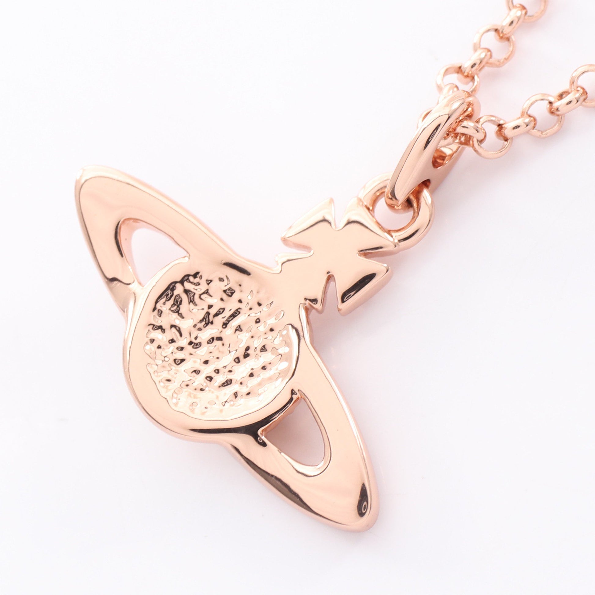 MINI BAS RELIEF ネックレス GP ラインストーン ピンクゴールド ヴィヴィアンウエストウッド アクセサリー Vivienne Westwood