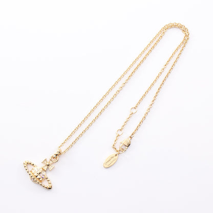 MAYFAIR BAS RELIEF メイフェアバスレリーフ ネックレス GP ラインストーン ゴールド ヴィヴィアンウエストウッド