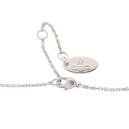 LEE ORB PENDANT ネックレス ラインストーン シルバー クリア ヴィヴィアンウエストウッド