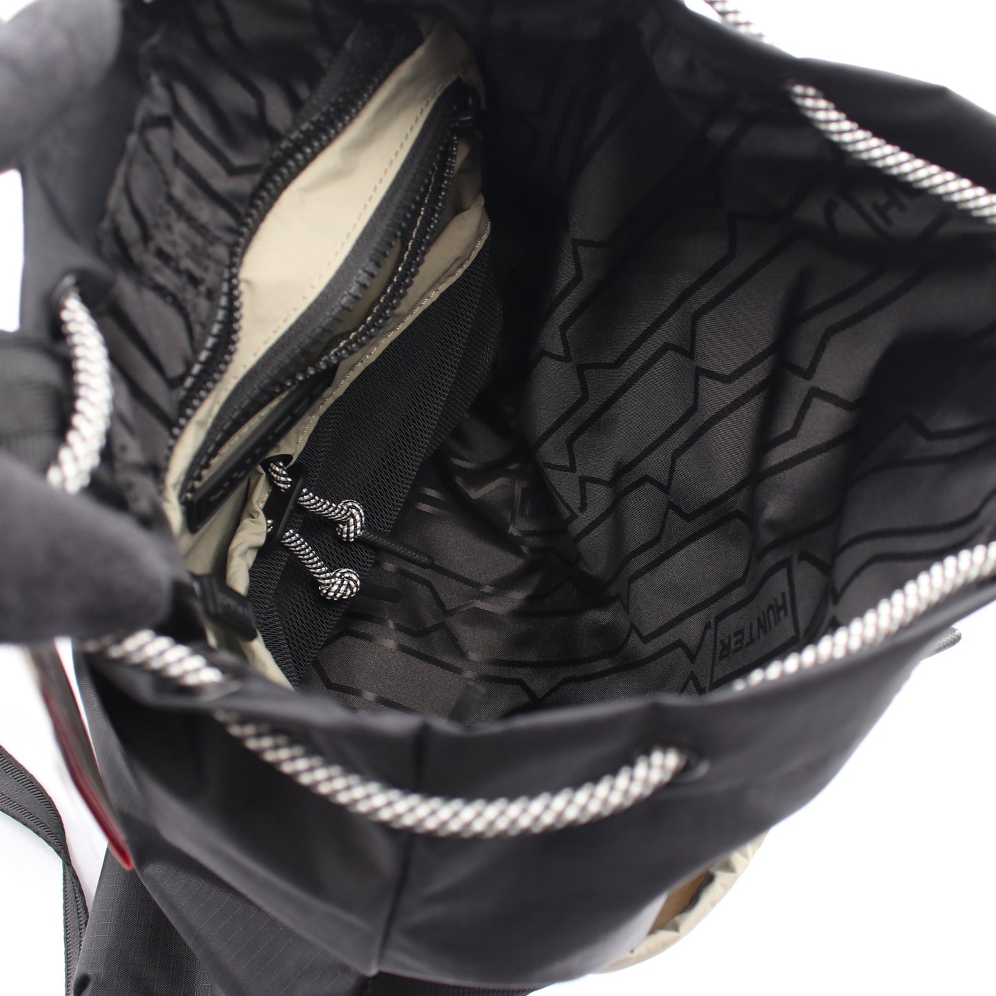 TRAVEL MULTI FUNCTION PACKABLE BACKPACK バックパック ナイロン ブラック カーキベージュ ハンター
