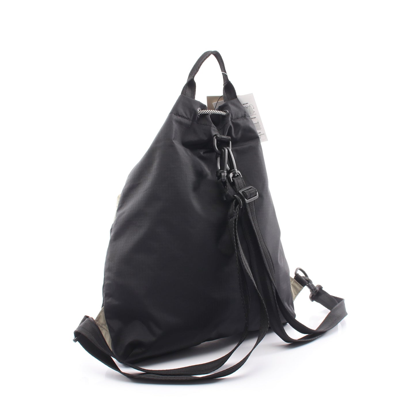 TRAVEL MULTI FUNCTION PACKABLE BACKPACK バックパック ナイロン ブラック カーキベージュ ハンター