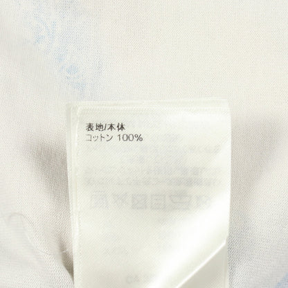 モノグラムバンダナプリント クルーネック 半袖Tシャツ コットン ホワイト ブルー ルイヴィトン