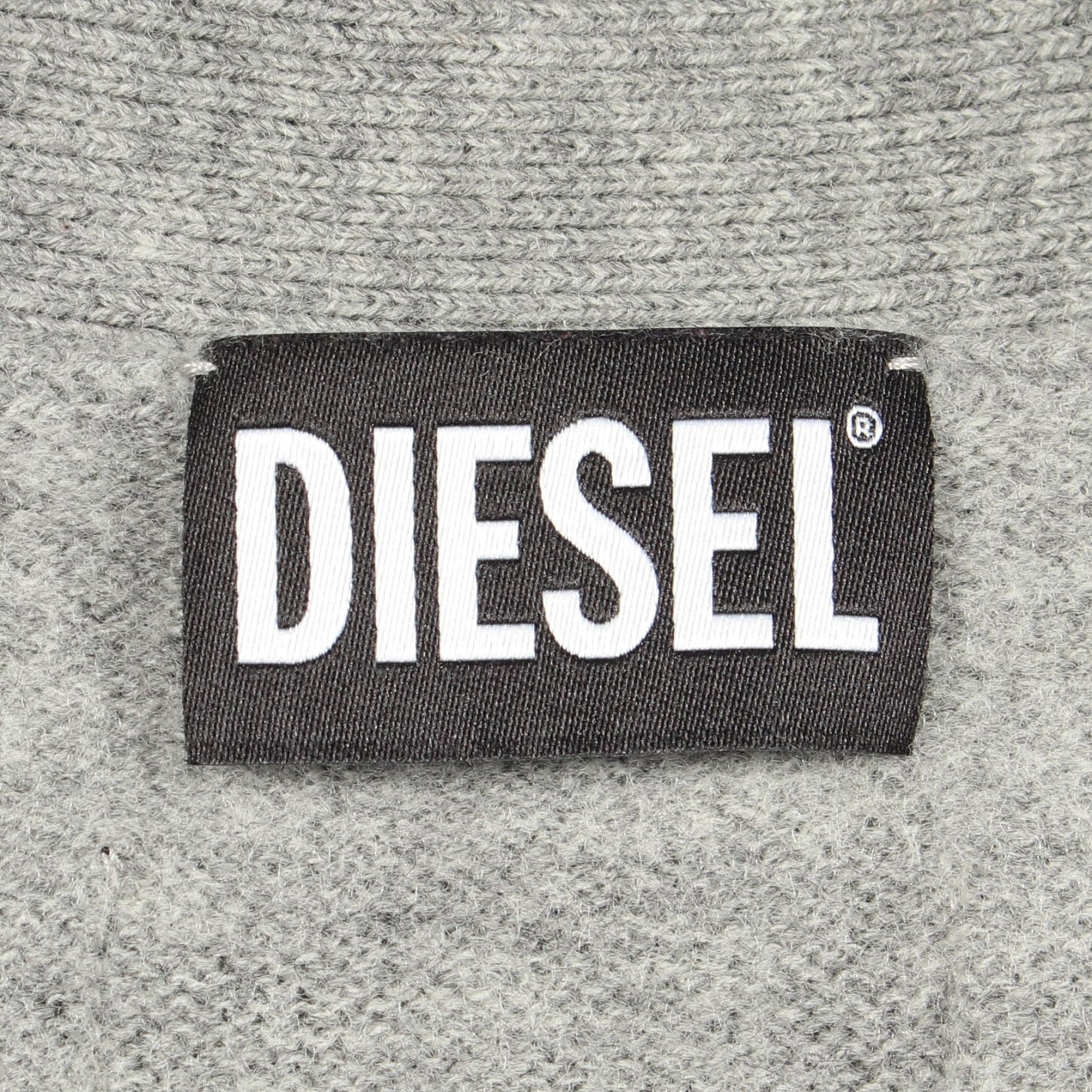M-CLEO-NOZIP ロング カーディガン ウール グレー ディーゼル トップス DIESEL