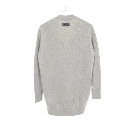 M-CLEO-NOZIP ロング カーディガン ウール グレー ディーゼル トップス DIESEL