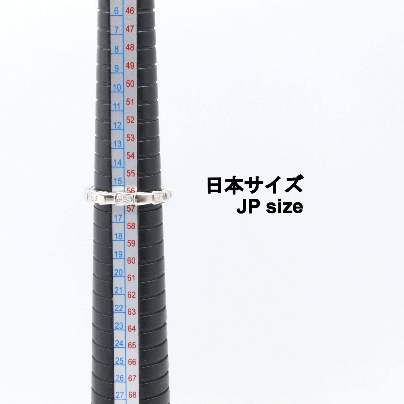 セルペンティ ヴァイパー ダイヤ リング リング 指輪 K18WG ダイヤモンド ホワイトゴールド クリア ブルガリ アクセサリー BVLGARI