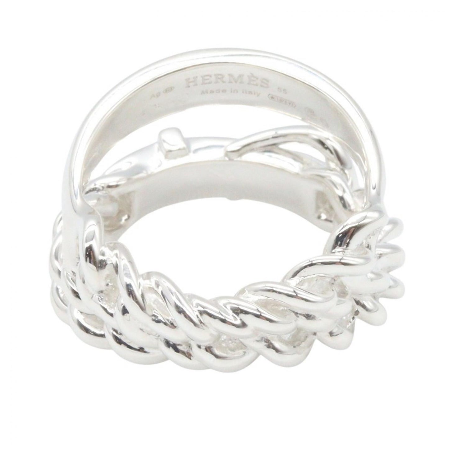 ブックルセリエ アンフレシブル リング リング 指輪 SV925 シルバー エルメス アクセサリー HERMES