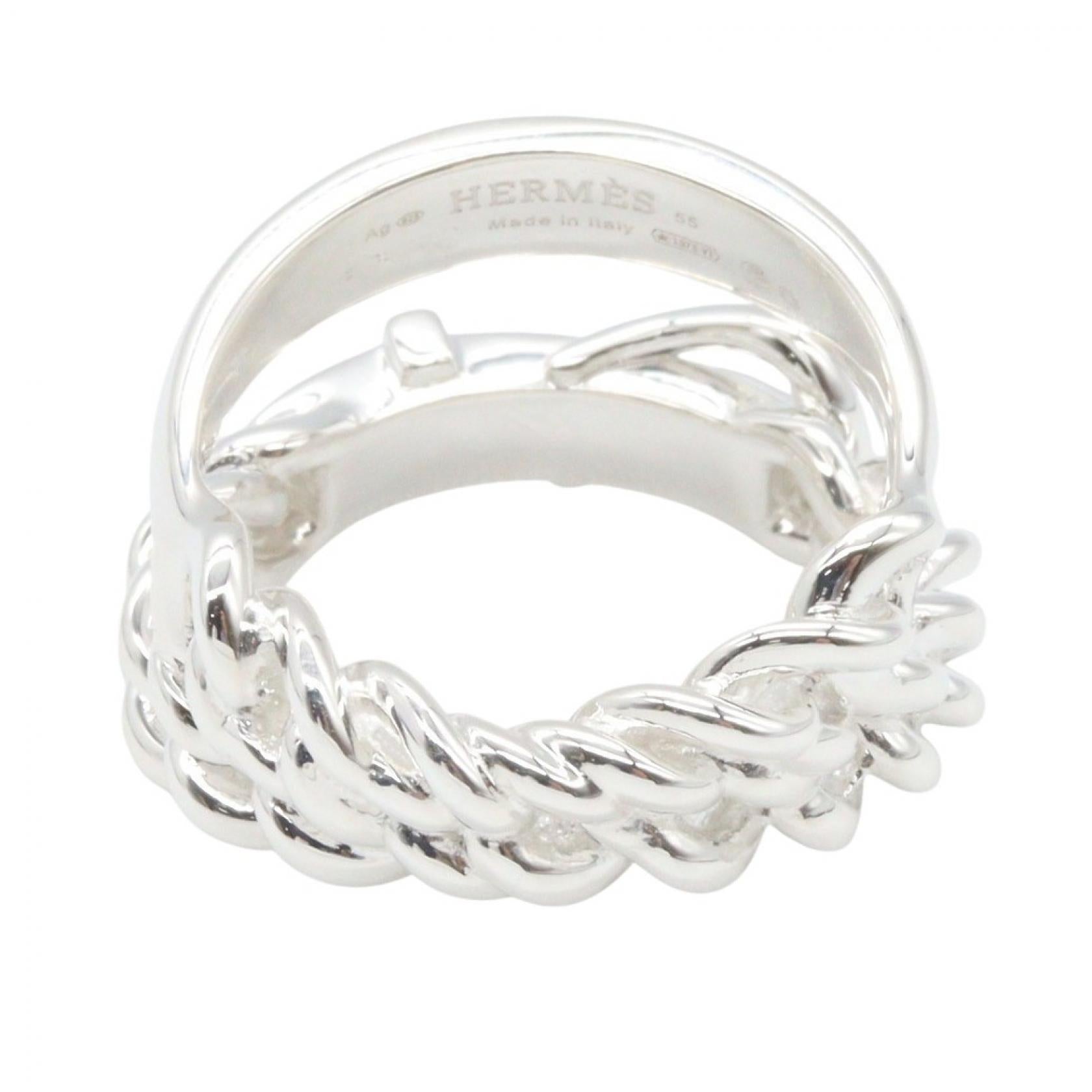 ブックルセリエ アンフレシブル リング リング 指輪 SV925 シルバー エルメス アクセサリー HERMES