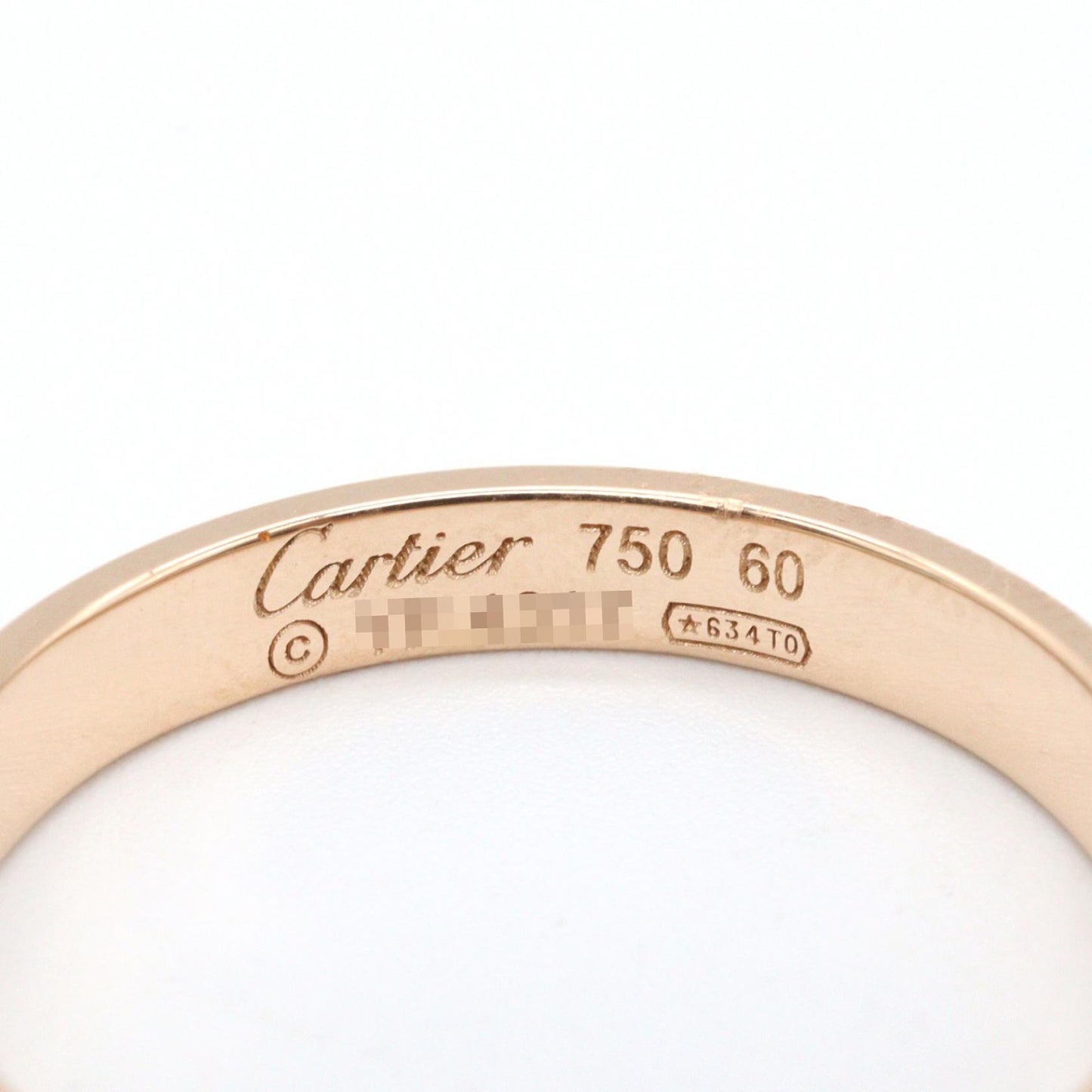ミニラブリング リング 指輪 K18PG ピンクゴールド カルティエ アクセサリー Cartier