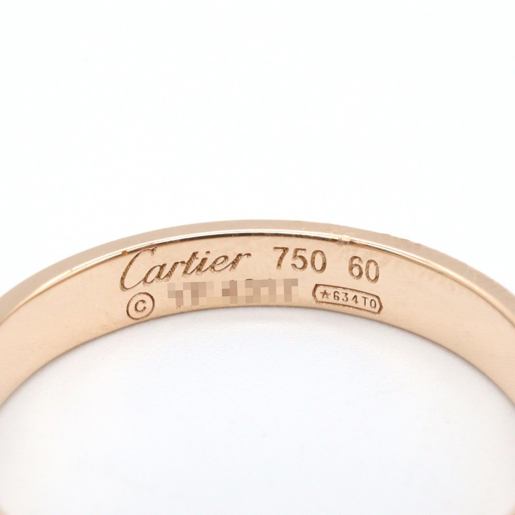 ミニラブリング リング 指輪 K18PG ピンクゴールド カルティエ アクセサリー Cartier