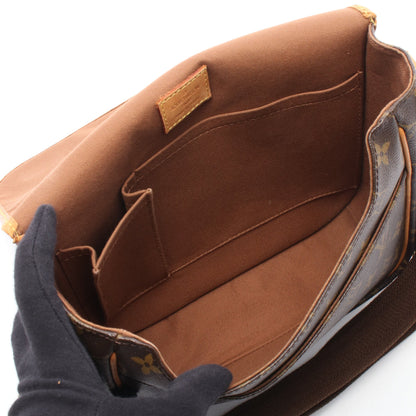 メッセンジャーPM ボスフォール モノグラム ショルダーバッグ PVC レザー ブラウン ルイヴィトン バッグ LOUIS VUITTON