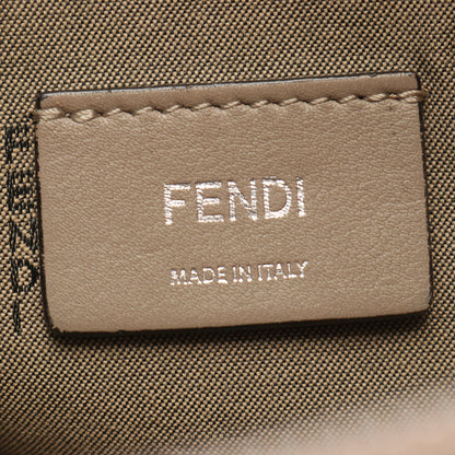 BY THE WAY MEDIUM バイザウェイ ミディアム 2WAY 別売りショルダーストラップ付き ハンドバッグ レザー グレーベージュ フェンディ