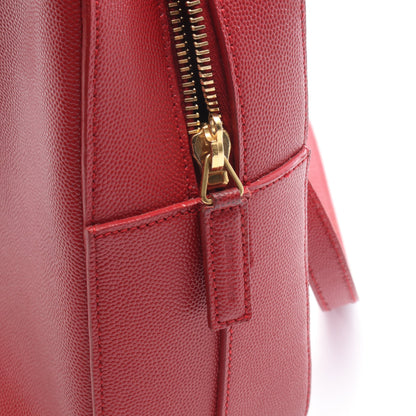 ミュージアム 2WAY ハンドバッグ レザー レッド サンローランパリ バッグ SAINT LAURENT PARIS