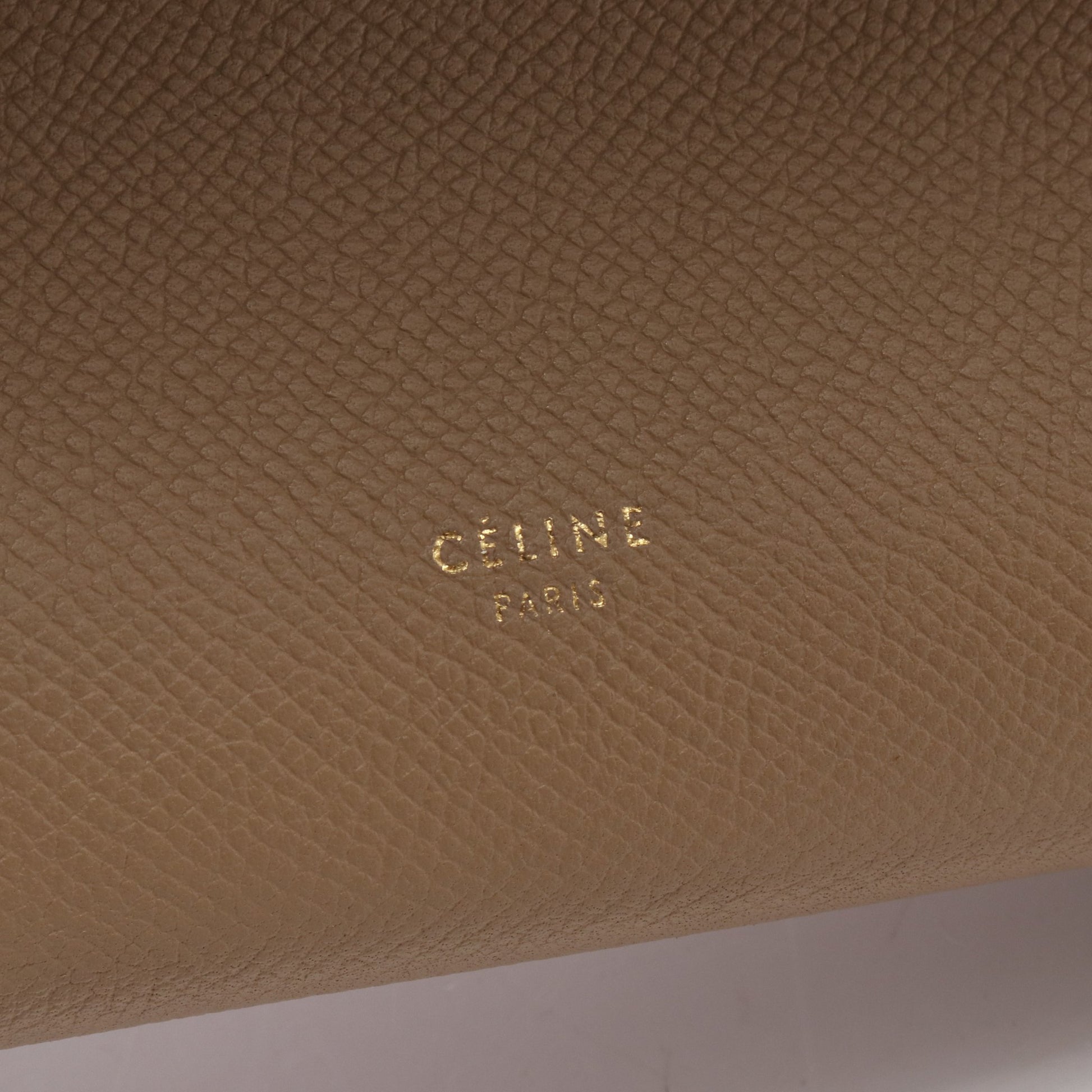 BELT BAG MINI ベルトバッグ ミニ 2WAY ハンドバッグ レザー ベージュ セリーヌ バッグ CELINE