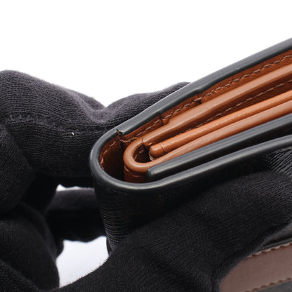 スモール トリフォールドウォレット トリオンフ 三つ折り財布 PVC レザー ブラック ブラウン セリーヌ