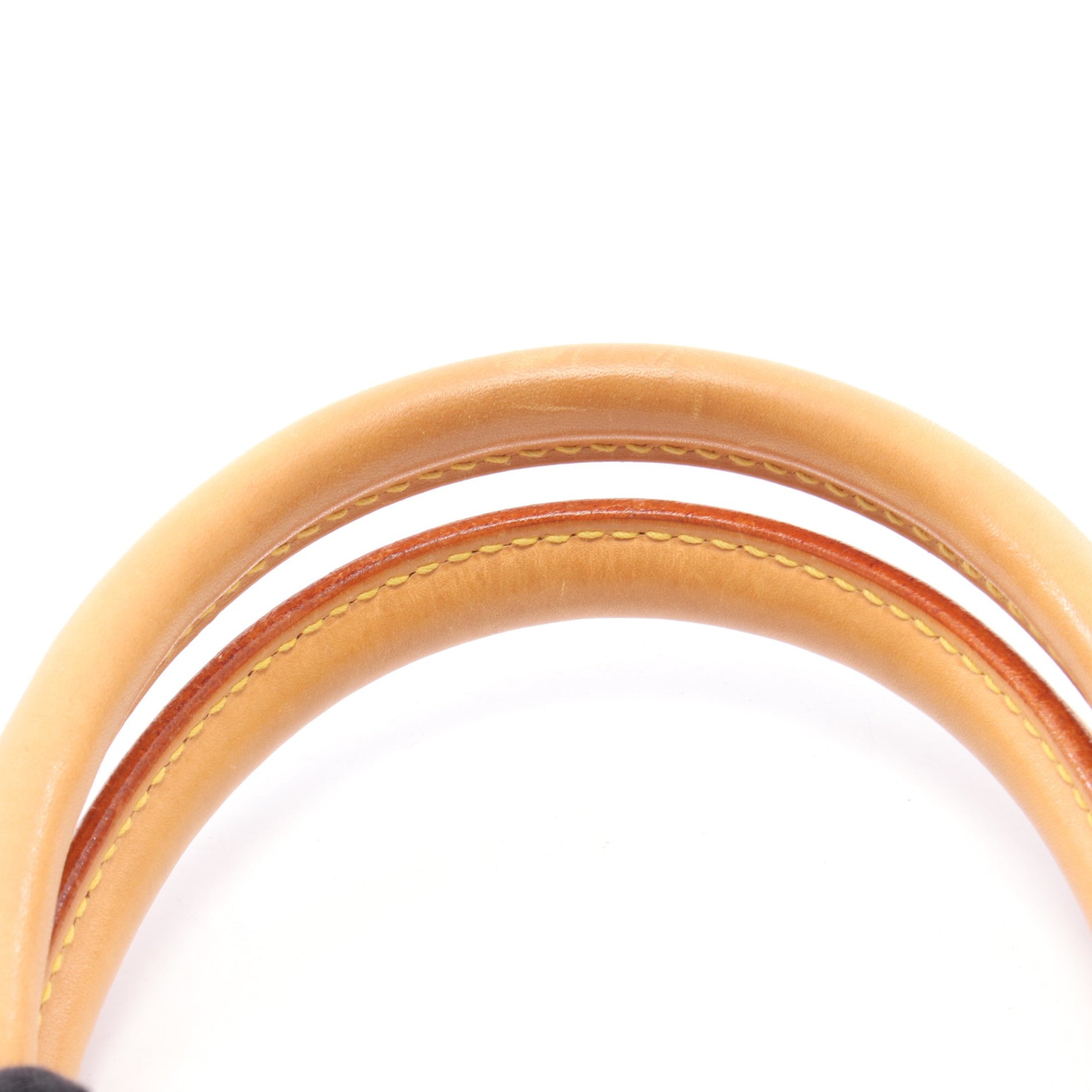 サックプラ モノグラム ハンドバッグ トートバッグ PVC レザー ブラウン ルイヴィトン バッグ LOUIS VUITTON