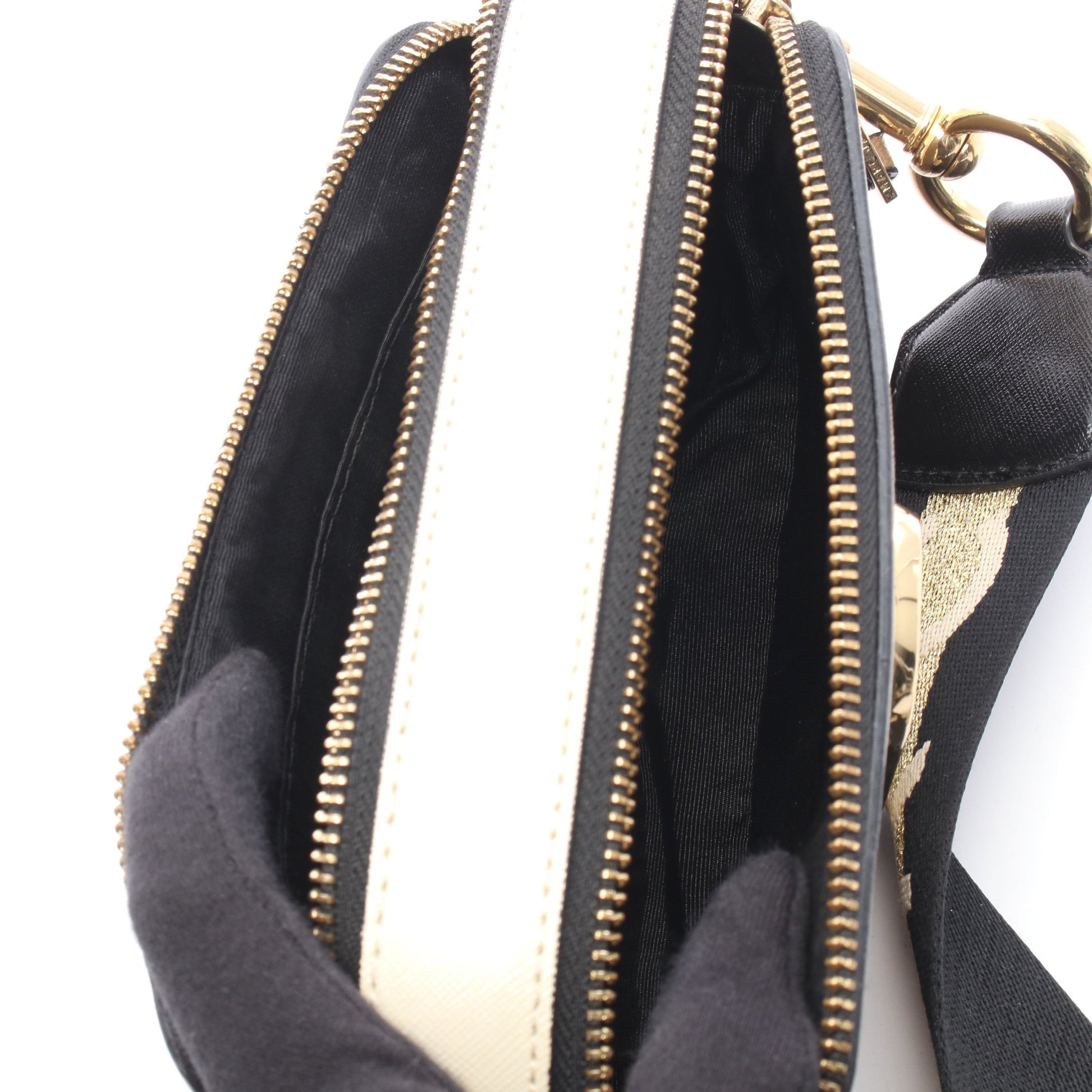 SNAPSHOT スナップショット ショルダーバッグ レザー グレーブラウン アイボリー マークジェイコブス バッグ MARC JACOBS