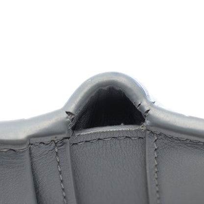 マキシイントレチャート 二つ折り財布 レザー グレー ボッテガヴェネタ 財布・小物 BOTTEGA VENETA