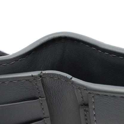 マキシイントレチャート 二つ折り財布 レザー グレー ボッテガヴェネタ 財布・小物 BOTTEGA VENETA
