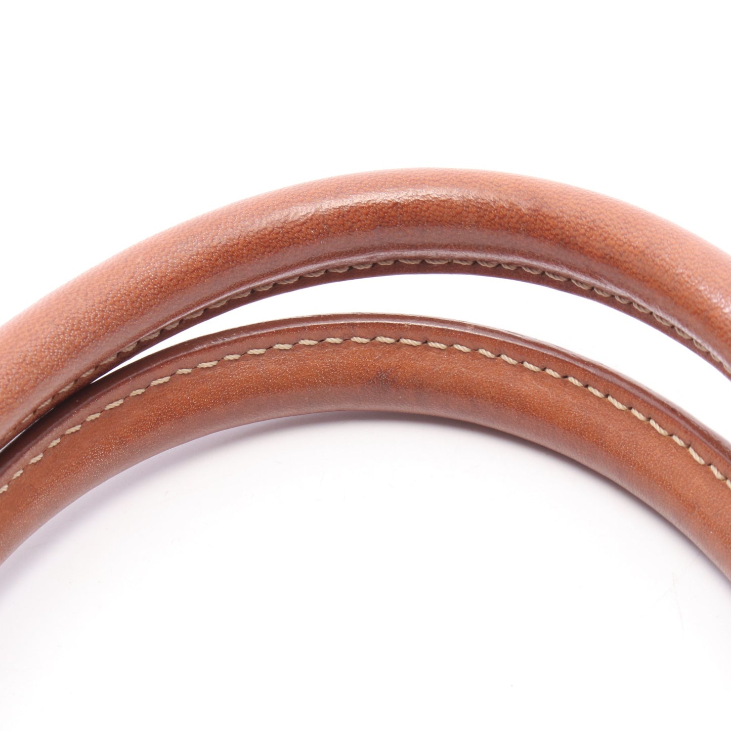 マカダム ハンドバッグ ミニボストンバッグ PVC レザー ダークブラウン ブラウン セリーヌ