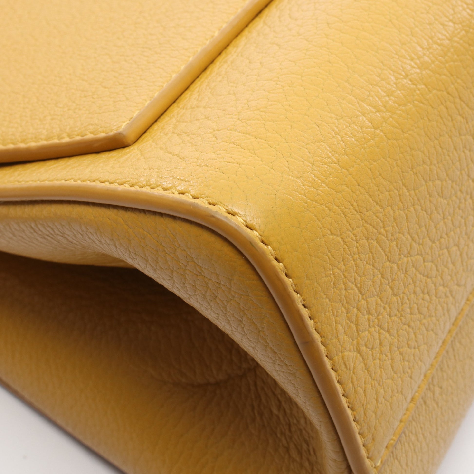 2WAY ショルダーバッグ レザー イエロー ボッテガヴェネタ バッグ BOTTEGA VENETA