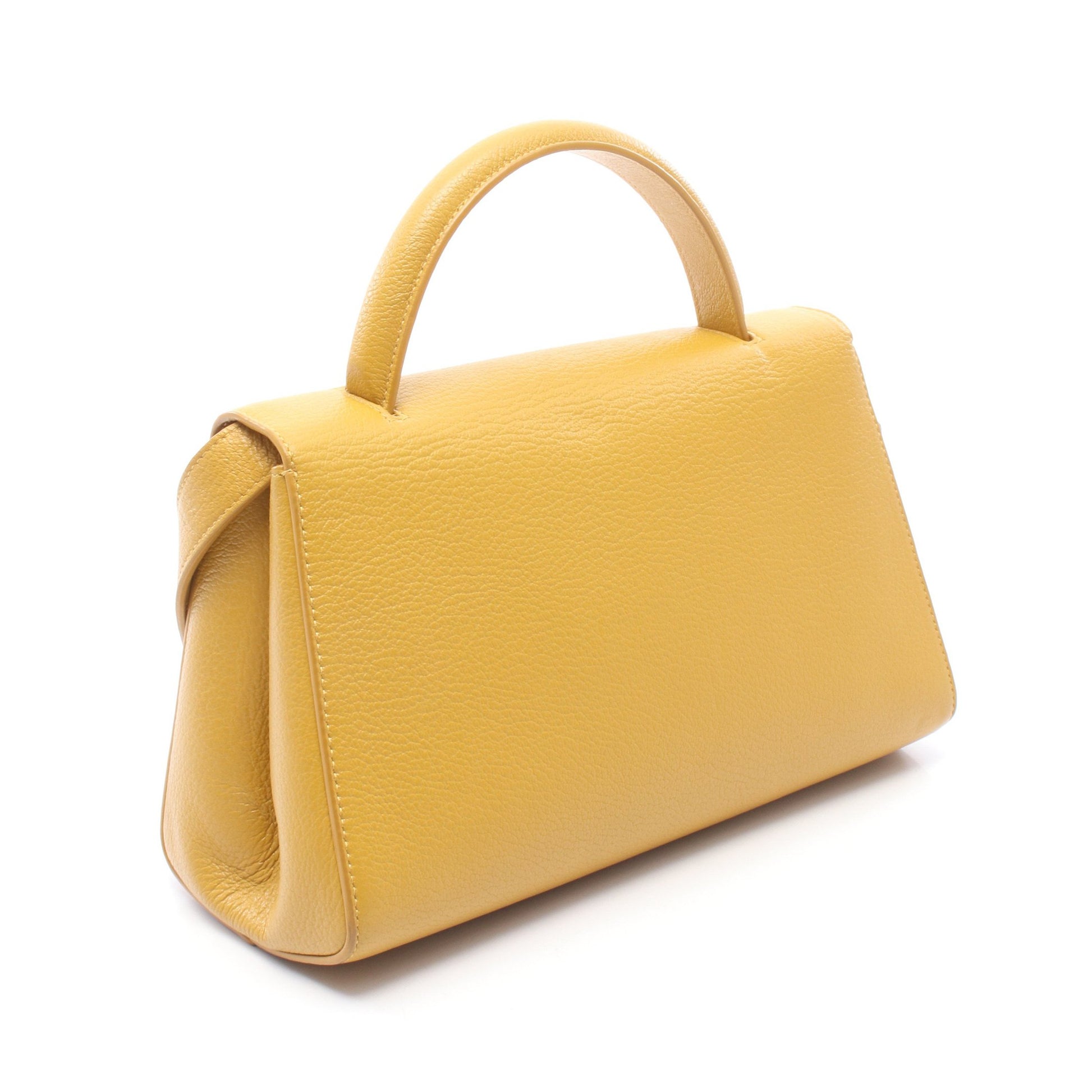 2WAY ショルダーバッグ レザー イエロー ボッテガヴェネタ バッグ BOTTEGA VENETA