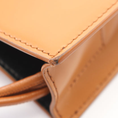 TANGLE SMALL タングル スモール ショルダーバッグ レザー ブラウン ジルサンダー