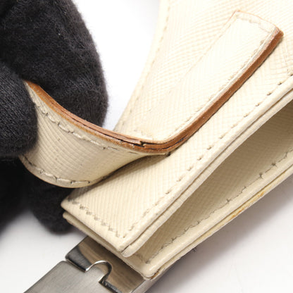 ショルダーバッグ レザー アイボリー サルヴァトーレフェラガモ バッグ Salvatore Ferragamo