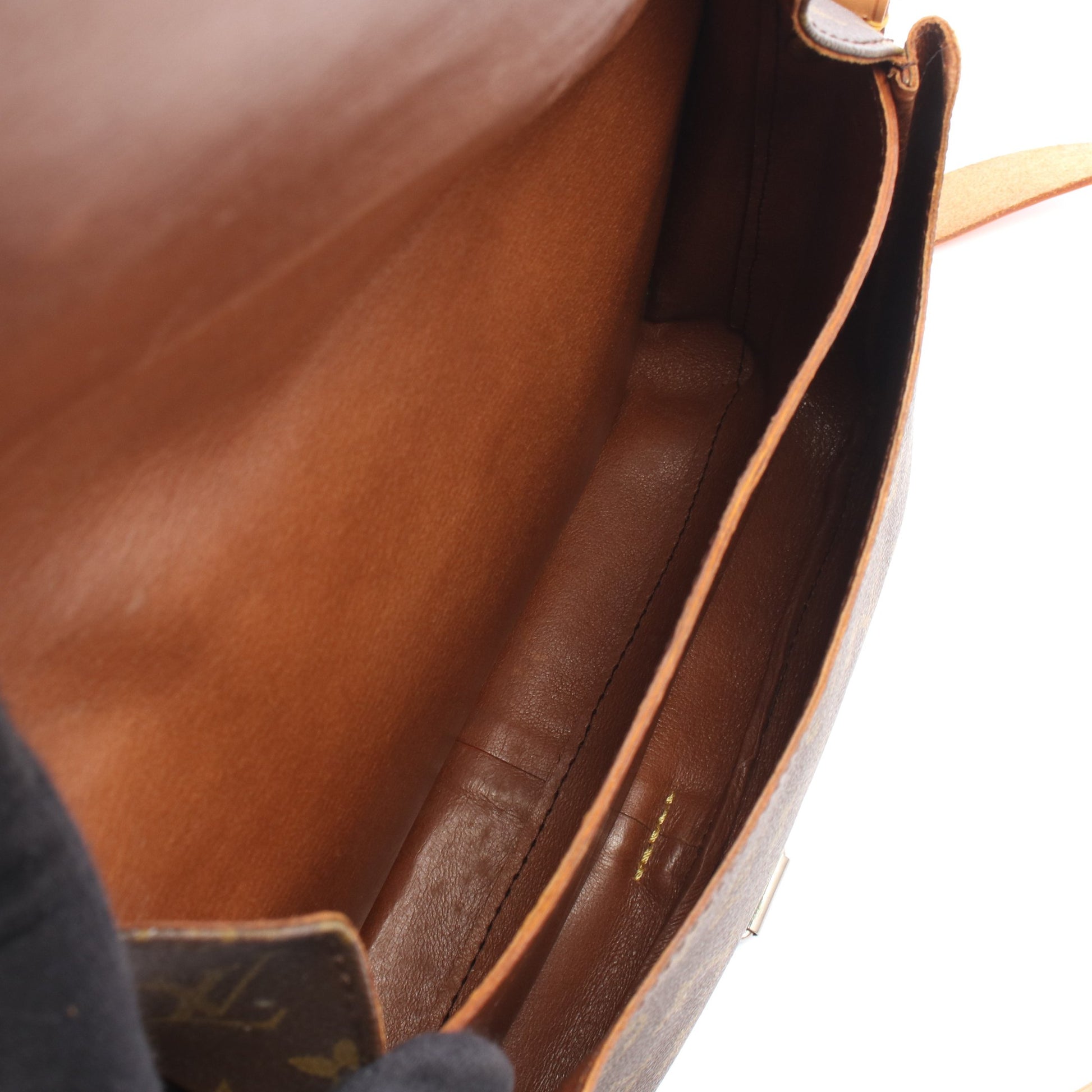 カルトシエールGM モノグラム ショルダーバッグ PVC レザー ブラウン ルイヴィトン バッグ LOUIS VUITTON