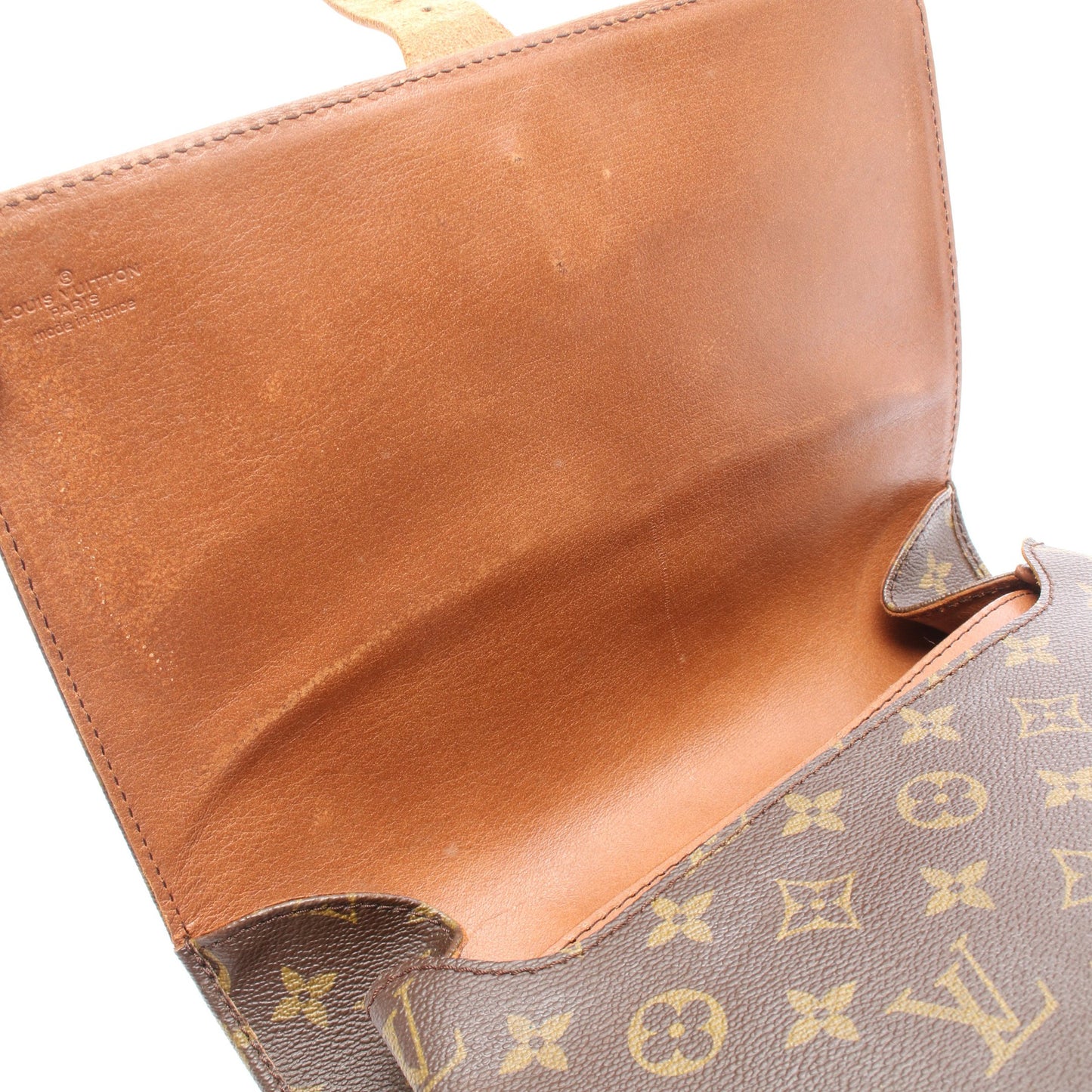 カルトシエールGM モノグラム ショルダーバッグ PVC レザー ブラウン ルイヴィトン バッグ LOUIS VUITTON
