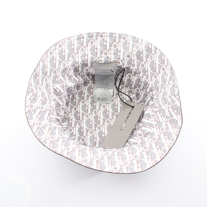 オブリーク リバーシブル バケット ハット コットン グレーブラウン グレー クリスチャンディオール 財布・小物 Christian Dior