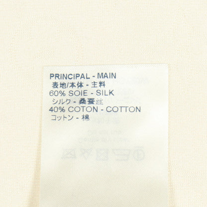 モノグラム タオルリング 半袖Tシャツ シルク コットン ホワイト ルイヴィトン トップス LOUIS VUITTON