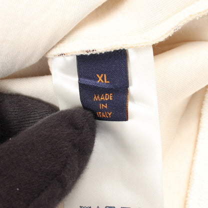 NEW WALKERS Print Hoodie プルオーバーパーカー コットン オフホワイト マルチカラー ルイヴィトン トップス LOUIS VUITTON