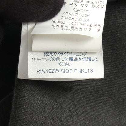 ロゴワッペン グラデーション プルオーバーパーカー コットン グレー ルイヴィトン