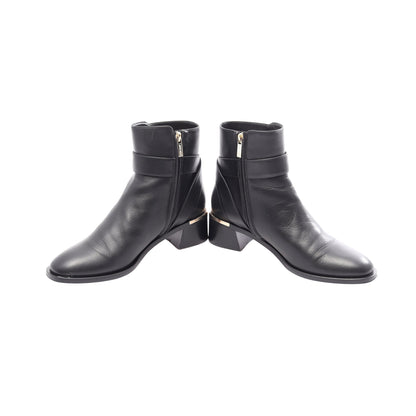 CLARICE 45 ショート ブーツ レザー ブラック ジミーチュウ シューズ JIMMY CHOO