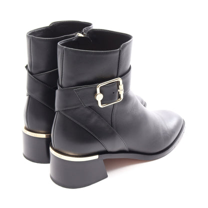 CLARICE 45 ショート ブーツ レザー ブラック ジミーチュウ シューズ JIMMY CHOO