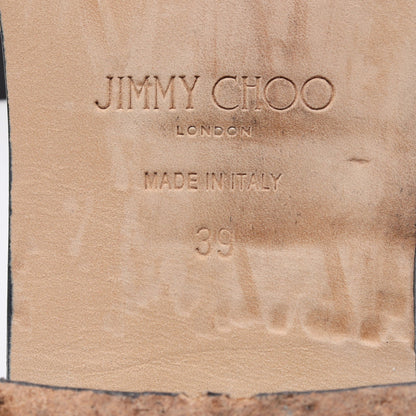 CLARICE 45 ショート ブーツ レザー ブラック ジミーチュウ シューズ JIMMY CHOO