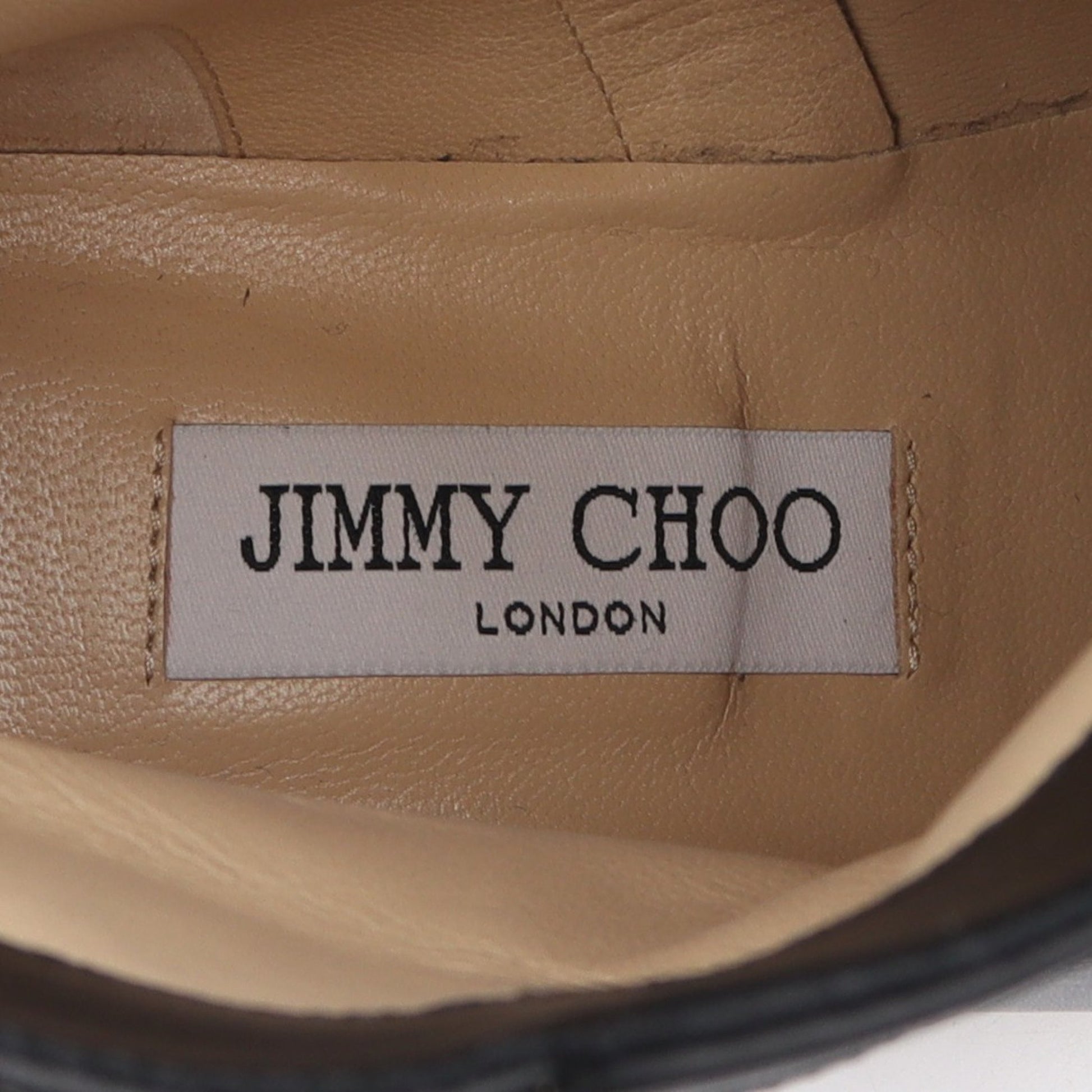 CLARICE 45 ショート ブーツ レザー ブラック ジミーチュウ シューズ JIMMY CHOO