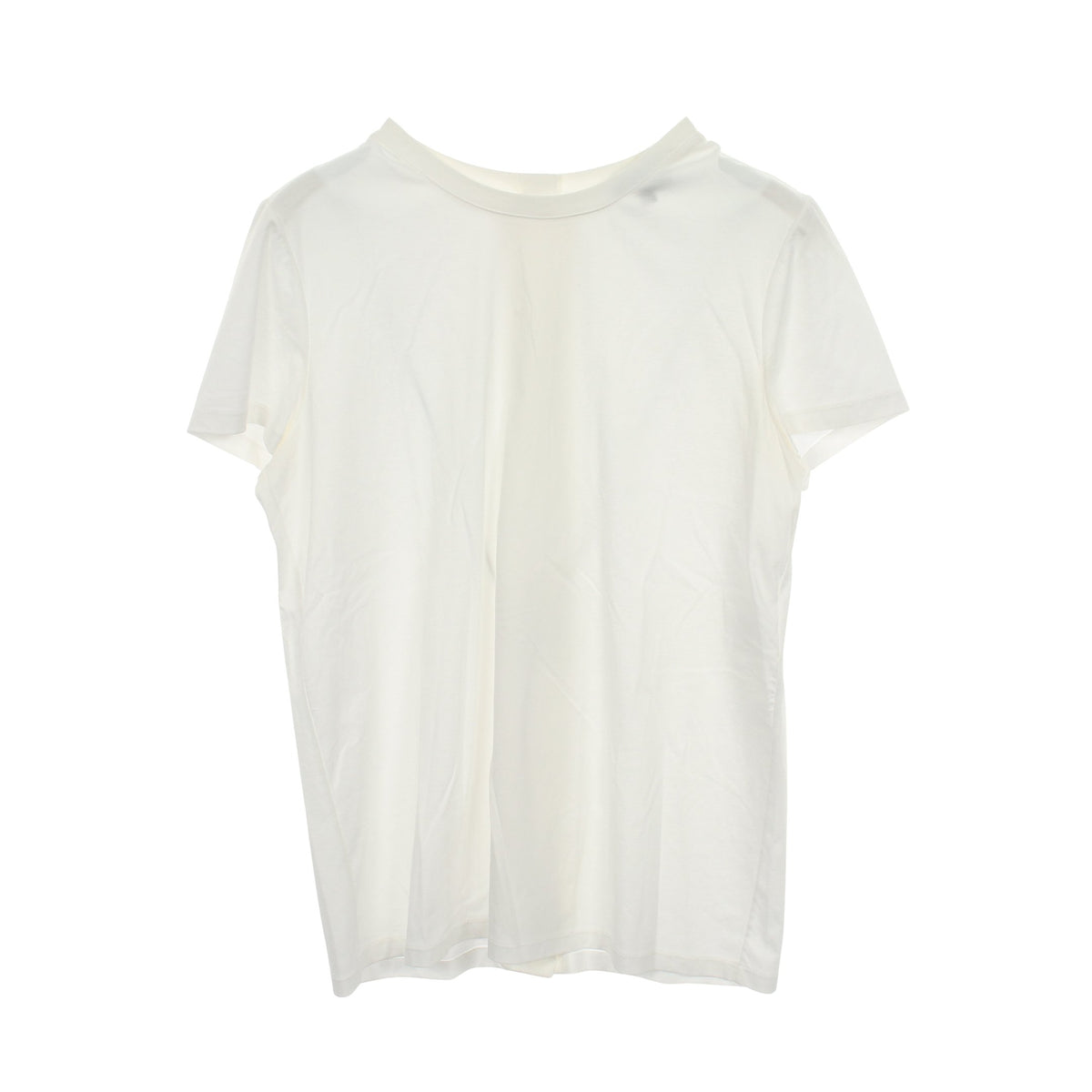 ココマークボタン 半袖Tシャツ コットン ホワイト シャネル トップス CHANEL