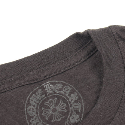スクロールラベル USAバックロゴ 半袖Tシャツ コットン ブラック クロムハーツ