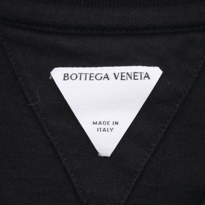クルーネック 半袖Tシャツ コットン ブラック ボッテガヴェネタ トップス BOTTEGA VENETA