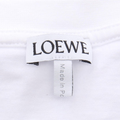 アナグラム刺繍 半袖Tシャツ コットン ホワイト ロエベ トップス LOEWE