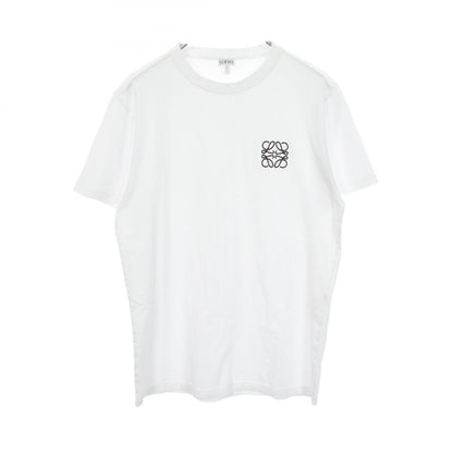 アナグラム刺繍 半袖Tシャツ コットン ホワイト ロエベ トップス LOEWE